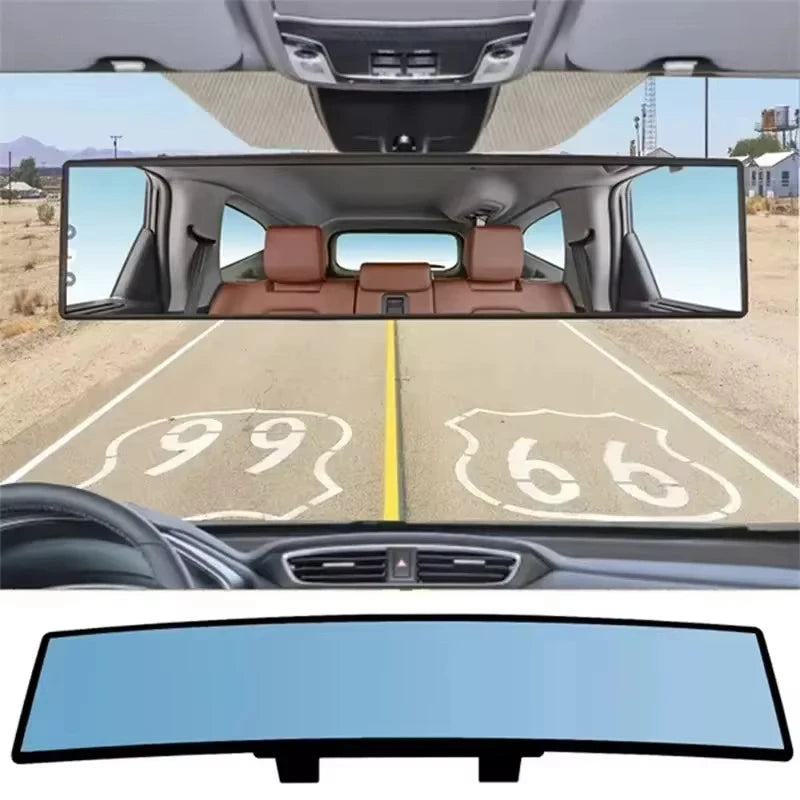 Car Mirrors Interior Rear View Mirror Wide Angle Convex Rearview Mirror Anti Glare Large Vision.